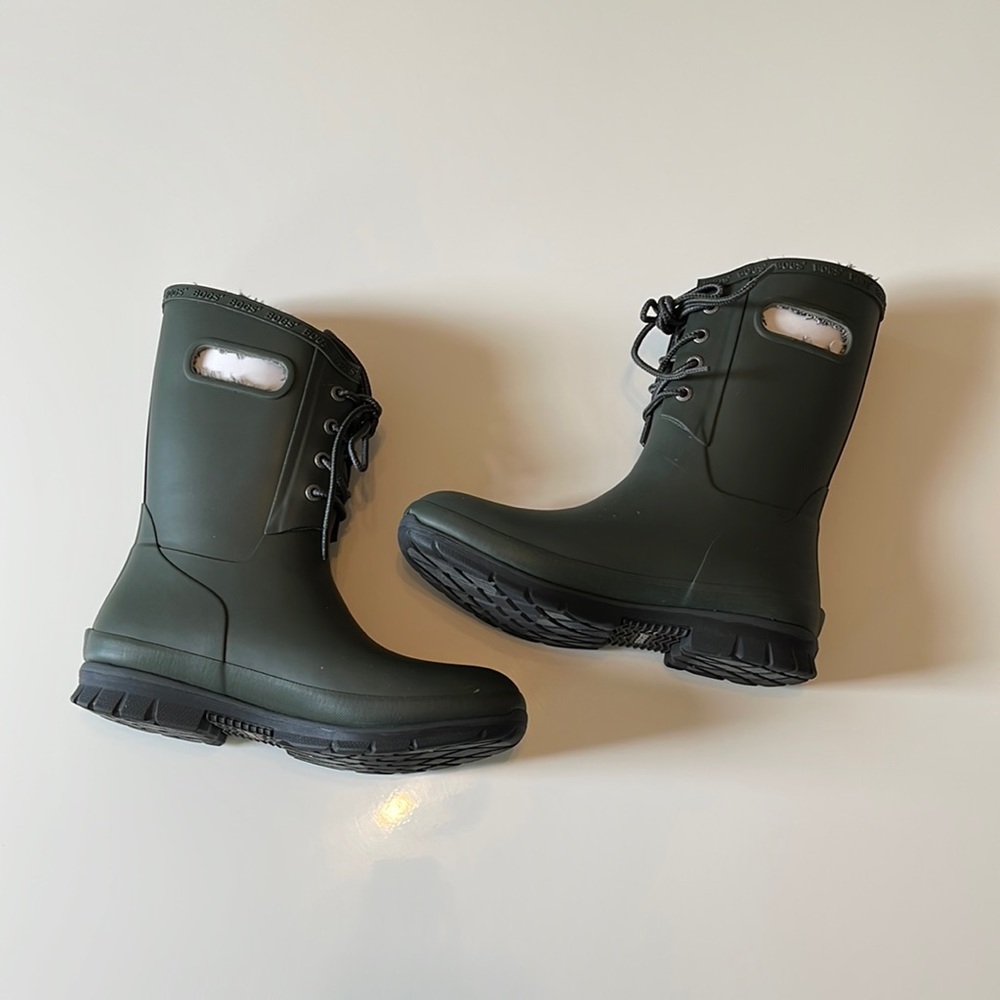 BOGS Amanda Plush Waterproof Boots, Size 8